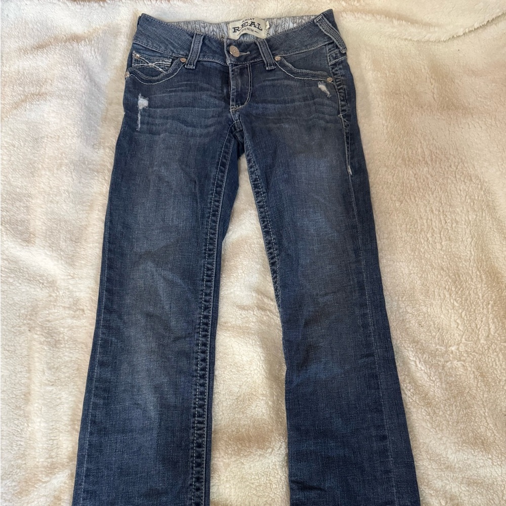 Ariat Women's Dark Blue Straight Leg Jeans